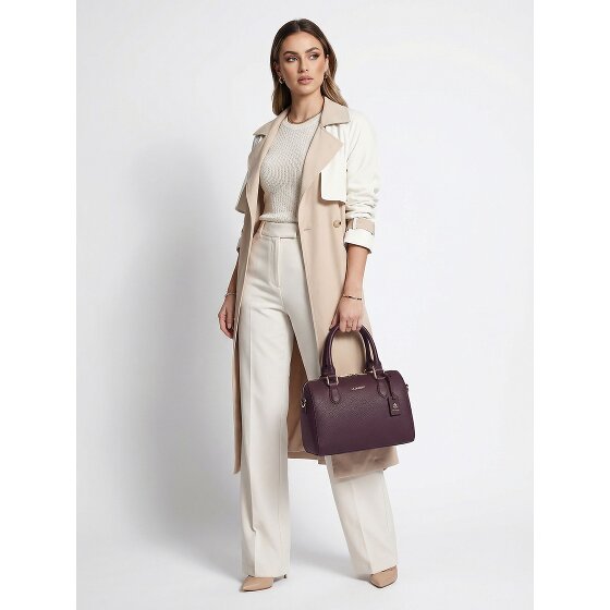 Lazarotti Bologna Leather Bowling-Bag Sac à main en cuir 26 cm