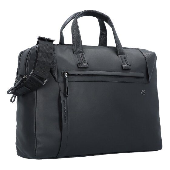 Piquadro Attaché-case Cuir véritable 43.5 cm Compartiment ordinateur