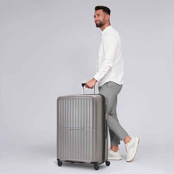 Pactastic Collection 01 4 roulettes Trolley L 76 cm avec soufflet d'extension