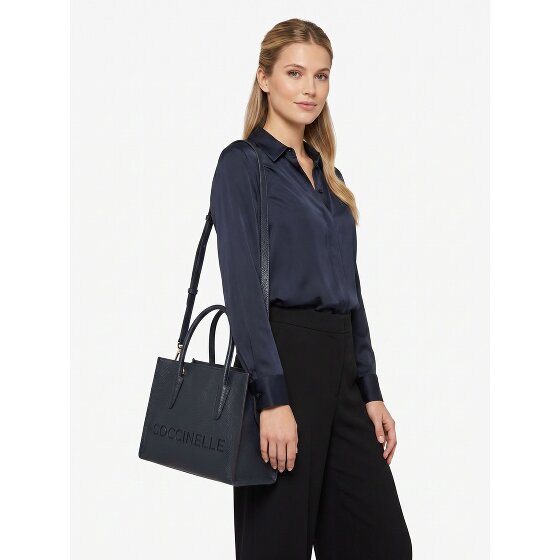 Coccinelle Myrtha Sac de shopper Cuir véritable 27 cm