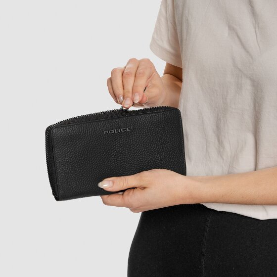 Police Porte-monnaie Cuir 19 cm