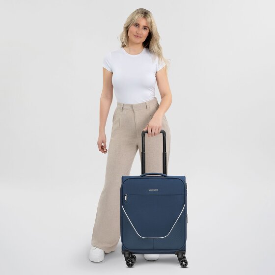 Stratic taska 4-roues trolley cabine S 55 cm avec soufflet d'extension
