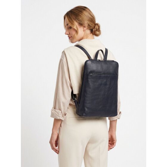 Jost Lysa Daypack Cuir véritable 36 cm Compartiment ordinateur
