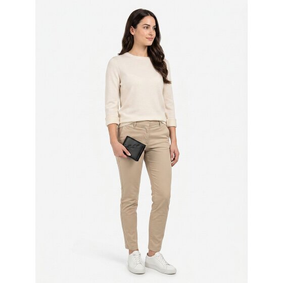 oxmox Leather Porte-monnaie Protection RFID Cuir véritable 12 cm