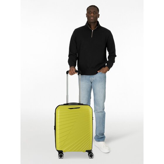 Benzi 5808 4 roulettes Trolley de cabine 55 cm avec soufflet d'extension