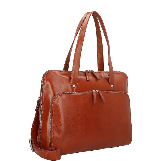 Leonhard Heyden Cambridge Sac à bandoulière en cuir 41 cm Compartiment pour ordinateur portable