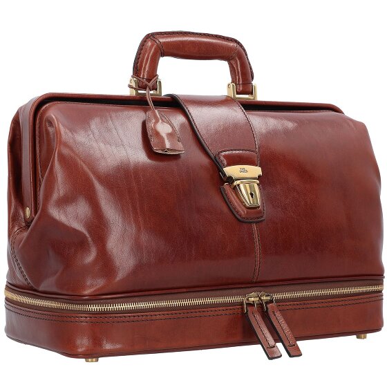 The Bridge Story Uomo Mallette de médecin Sac à repasser en cuir 36 cm