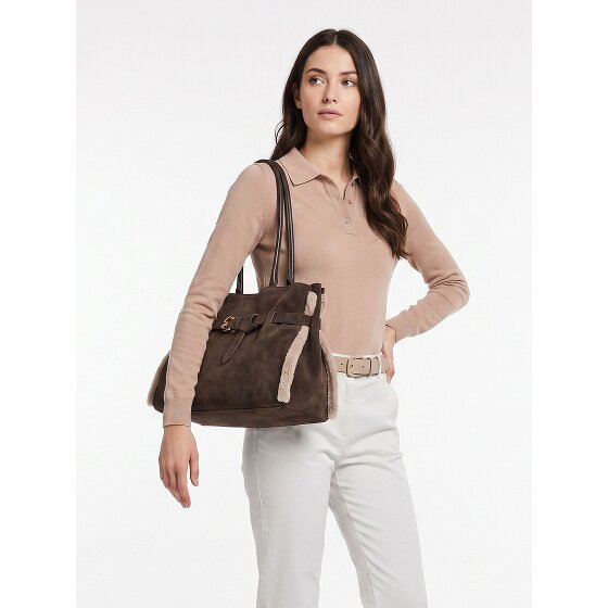 Coccinelle Sabine Sac à bandoulière Cuir véritable 36 cm
