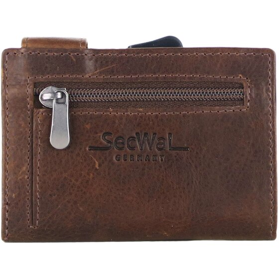 SecWal SecWal 2 porte-cartes de crédit Porte-monnaie RFID Cuir 9 cm