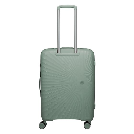 Travelite Tamaris x Travelite Voyaage 4 roulettes Trolley M 76 cm avec soufflet d'extension