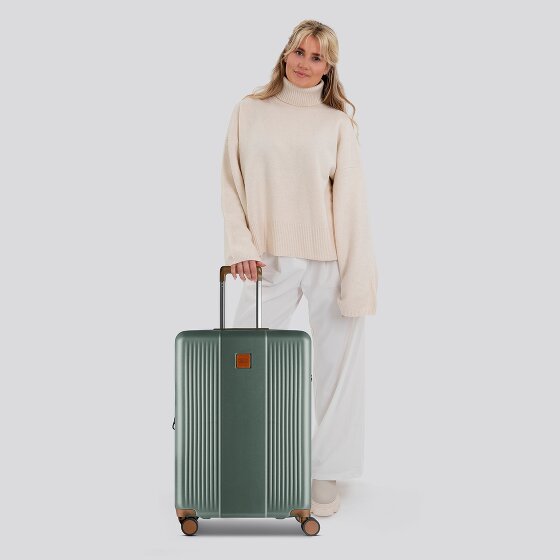 Bric's Ferrara 4 roulettes Trolley M 67 cm avec soufflet d'extension