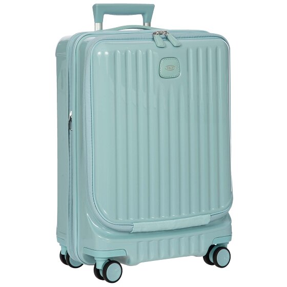 Bric's Positano 4 roulettes Trolley de cabine 55 cm avec soufflet d'extension