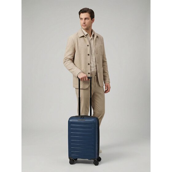 d&n Toronto 4 roues Valise cabine S 54 cm avec soufflet d'extension