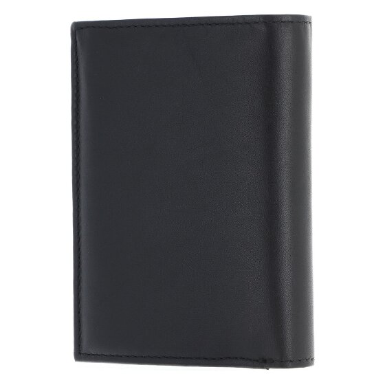oxmox Leather Porte-monnaie Protection RFID Cuir véritable 13 cm