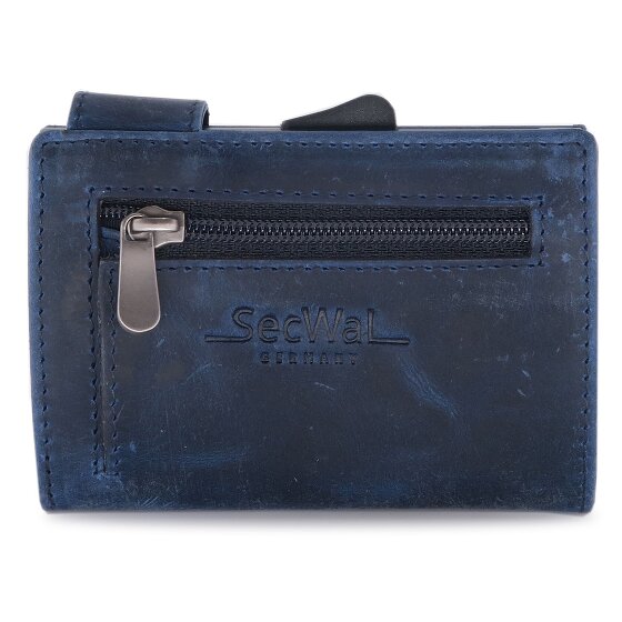 SecWal Porte-cartes de crédit Porte-monnaie RFID Cuir 9 cm