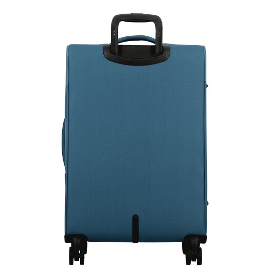 Jump Monthélys 4 roulettes Trolley 67 cm avec soufflet d'extension