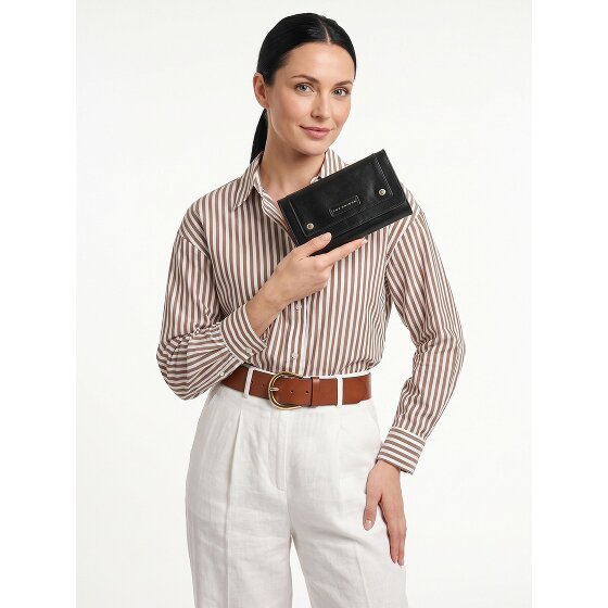 The Bridge Cecilia Porte-monnaie Protection RFID Cuir véritable 17 cm
