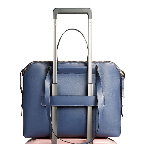 Piquadro Circle Sacoche en cuir pour ordinateur portable, 40 cm de capacité