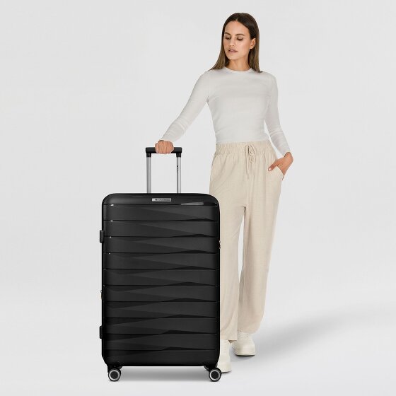 Franky London 4 roulettes Trolley L 74 cm avec soufflet d'extension