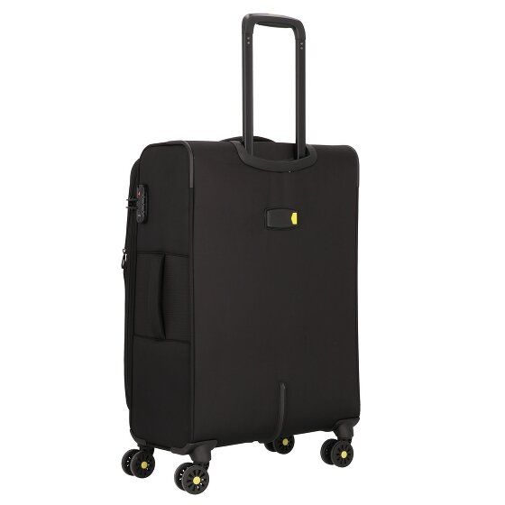d&n Travel Line 9704 4 roulettes Trolley M 68 cm avec soufflet d'extension