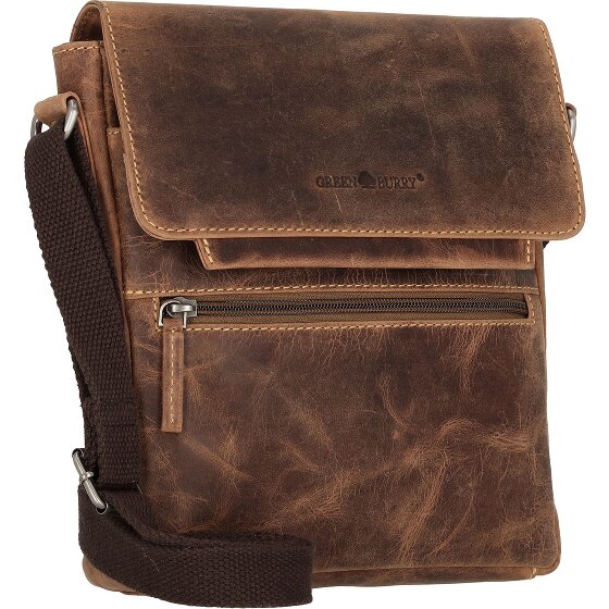 Greenburry Sac à bandoulière Vintage en cuir 22 cm