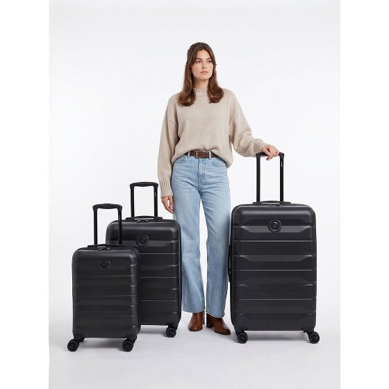 Delsey Paris Air Armour 4 roues Set de valises 3 pièces '"avec soufflet d''extension"'