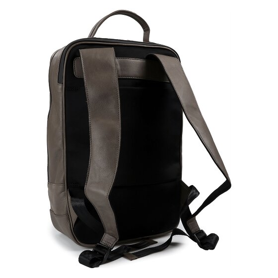 Harbour 2nd City Lights Daypack Cuir véritable 40 cm Compartiment ordinateur