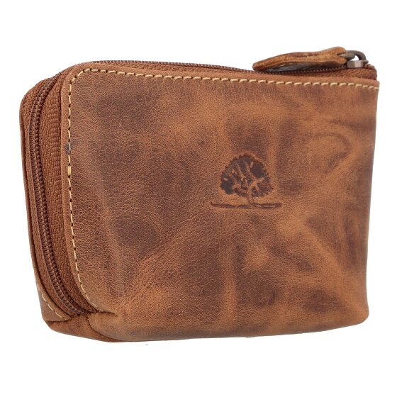 Greenburry Étui à clés vintage en cuir 11 cm