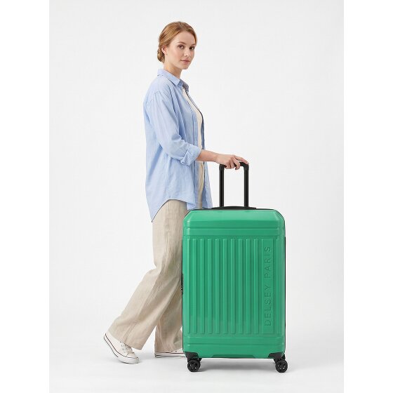Delsey Paris Lutece Se 4 roues Valise cabine 75 cm '"avec soufflet d''extension"'