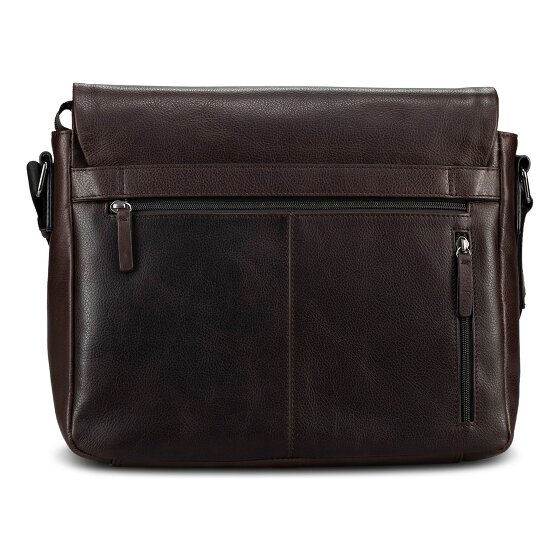Jost London Besace Cuir véritable 34 cm Compartiment ordinateur