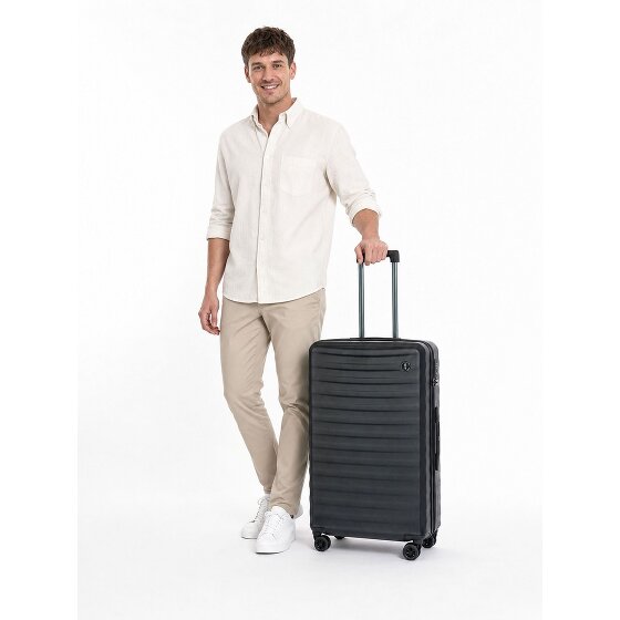 Bric's Nausicaa 4 roues Valise cabine L 78 cm avec soufflet d'extension