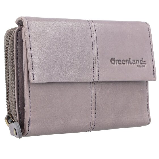 Greenland Nature Nature Soft Porte-monnaie RFID cuir 13 cm