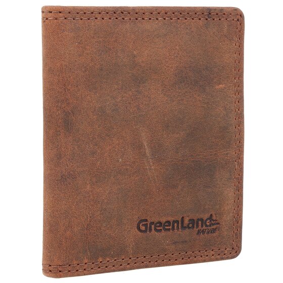 Greenland Nature Porte-cartes de crédit Montenegro RFID en cuir 8,5 cm