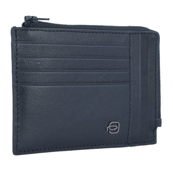 Piquadro Blue Square Special Porte-cartes de crédit RFID en cuir 12 cm