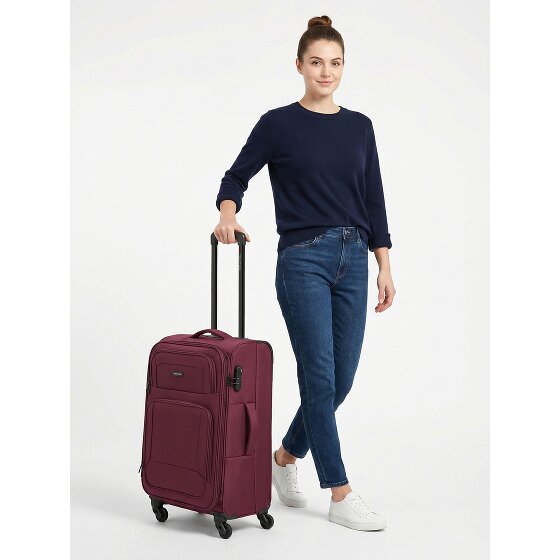 Smartbox Edition 04 4 roues Valise cabine 67 cm avec soufflet d'extension
