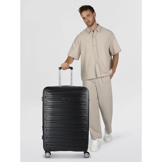 Benzi 5493 4 roulettes Trolley L 77 cm avec soufflet d'extension