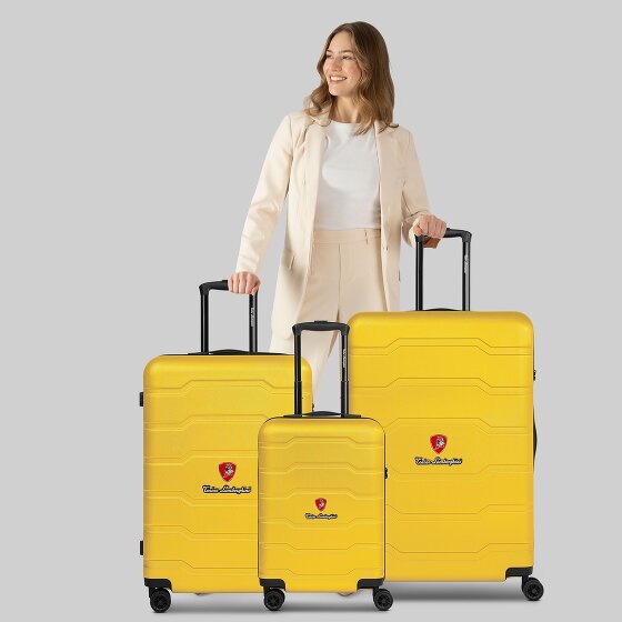 Tonino Lamborghini Bologna 4 roulettes Set de valises 3 pièces