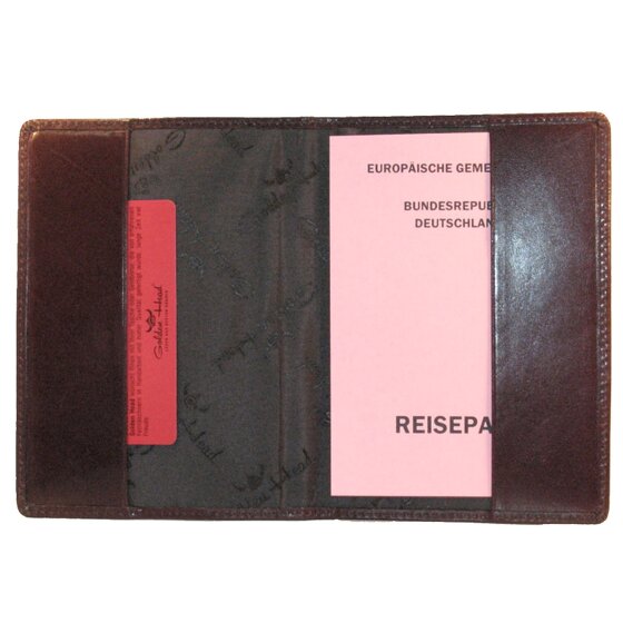 Golden Head Porte-passeport Colorado RFID en cuir 10 cm