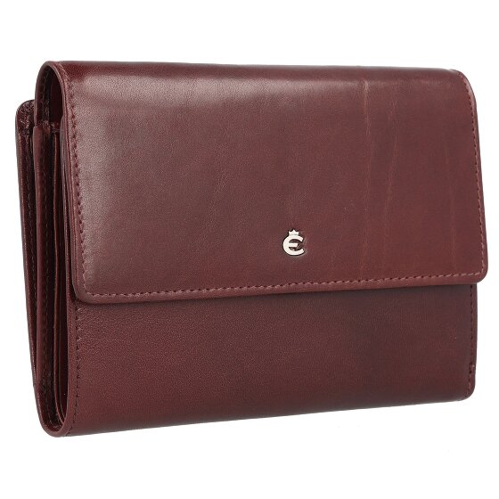 Esquire Toscana Porte-monnaie Protection RFID Cuir 14 cm