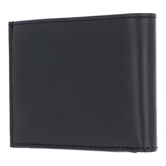 oxmox Leather Porte-monnaie Protection RFID Cuir véritable 11 cm