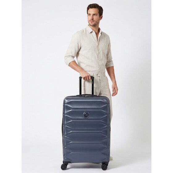 Delsey Paris Meteor 4 roues Valise cabine L 78 cm avec soufflet d'extension