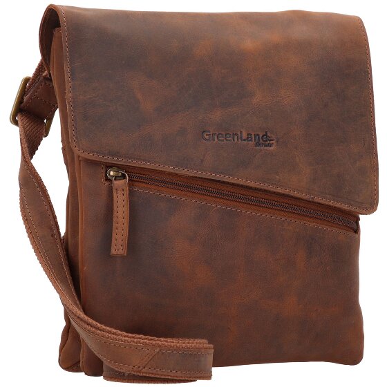 Greenland Nature Montenegro Sac à bandoulière en cuir 23 cm