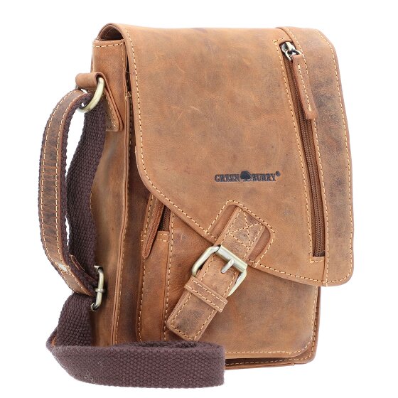Greenburry Sac à bandoulière Vintage en cuir 18 cm