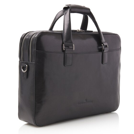 Castelijn & Beerens Paul Attaché-case Protection RFID Cuir véritable 41 cm Compartiment ordinateur