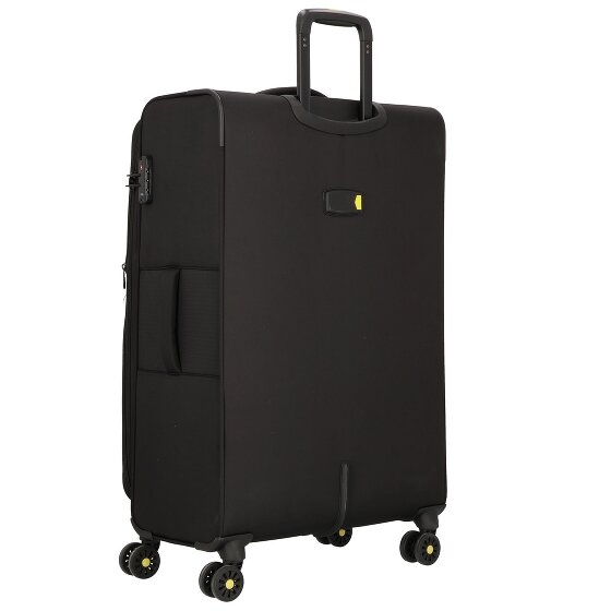 d&n Travel Line 9704 4 roulettes Trolley L 78 cm avec soufflet d'extension