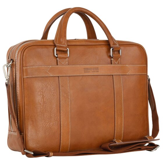 Leonhard Heyden Bergamo Porte-documents en cuir 41 cm Compartiment pour ordinateur portable