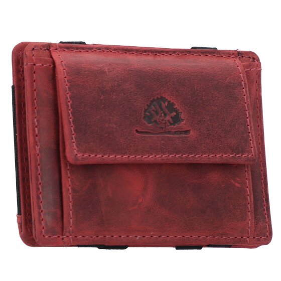 Greenburry Vintage Magic Porte-monnaie en cuir RFID 10 cm