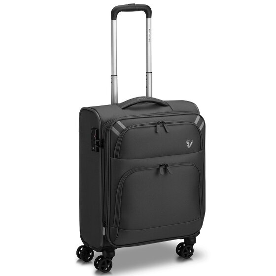 Roncato Twin 4 roulettes Trolley de cabine S 55 cm avec soufflet d'extension