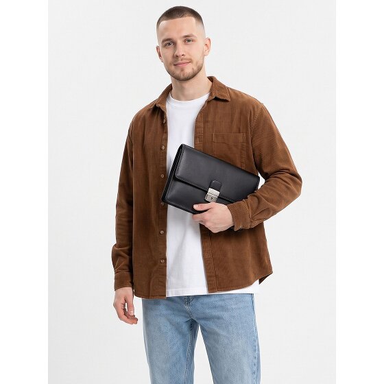 Golden Head Polo Sac pour homme Cuir véritable 23 cm