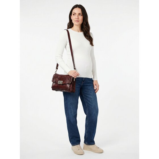 Campomaggi Agnese Sac à bandoulière Cuir véritable 29 cm